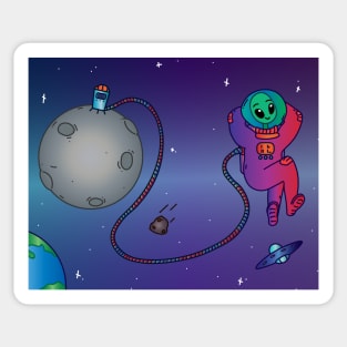 Space Zine Sticker